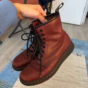 Doc Martens Red Boots
